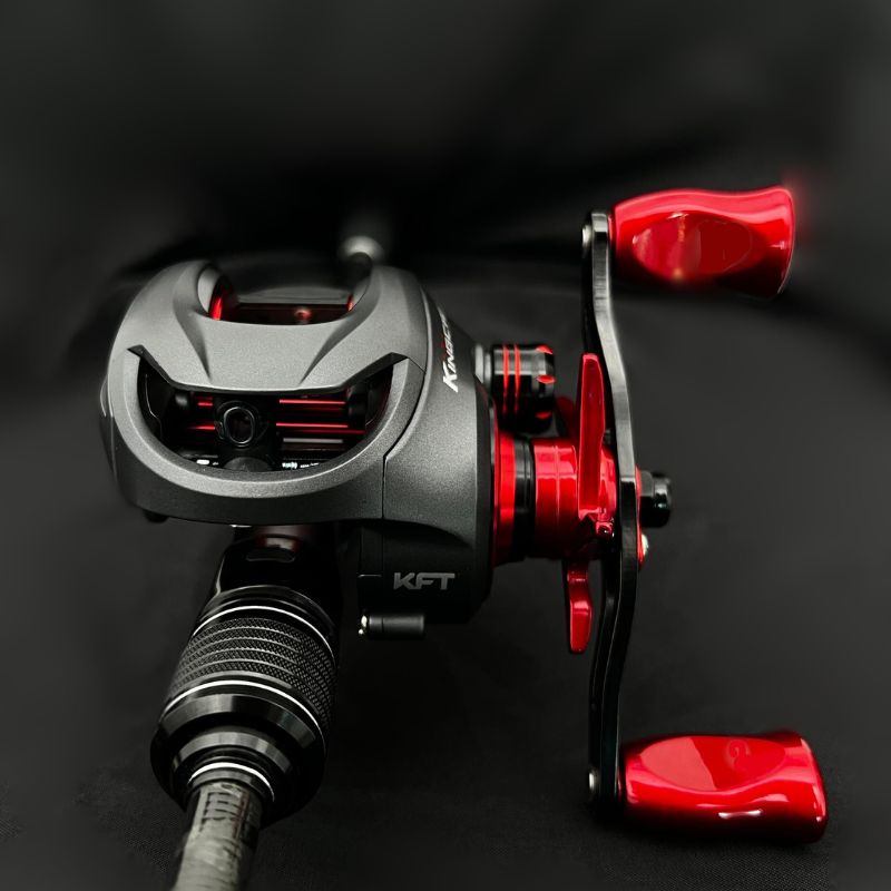 KFT Kingcast Baitcasting Fishing Reel Salt Water Mesin Pancing Mancing ...