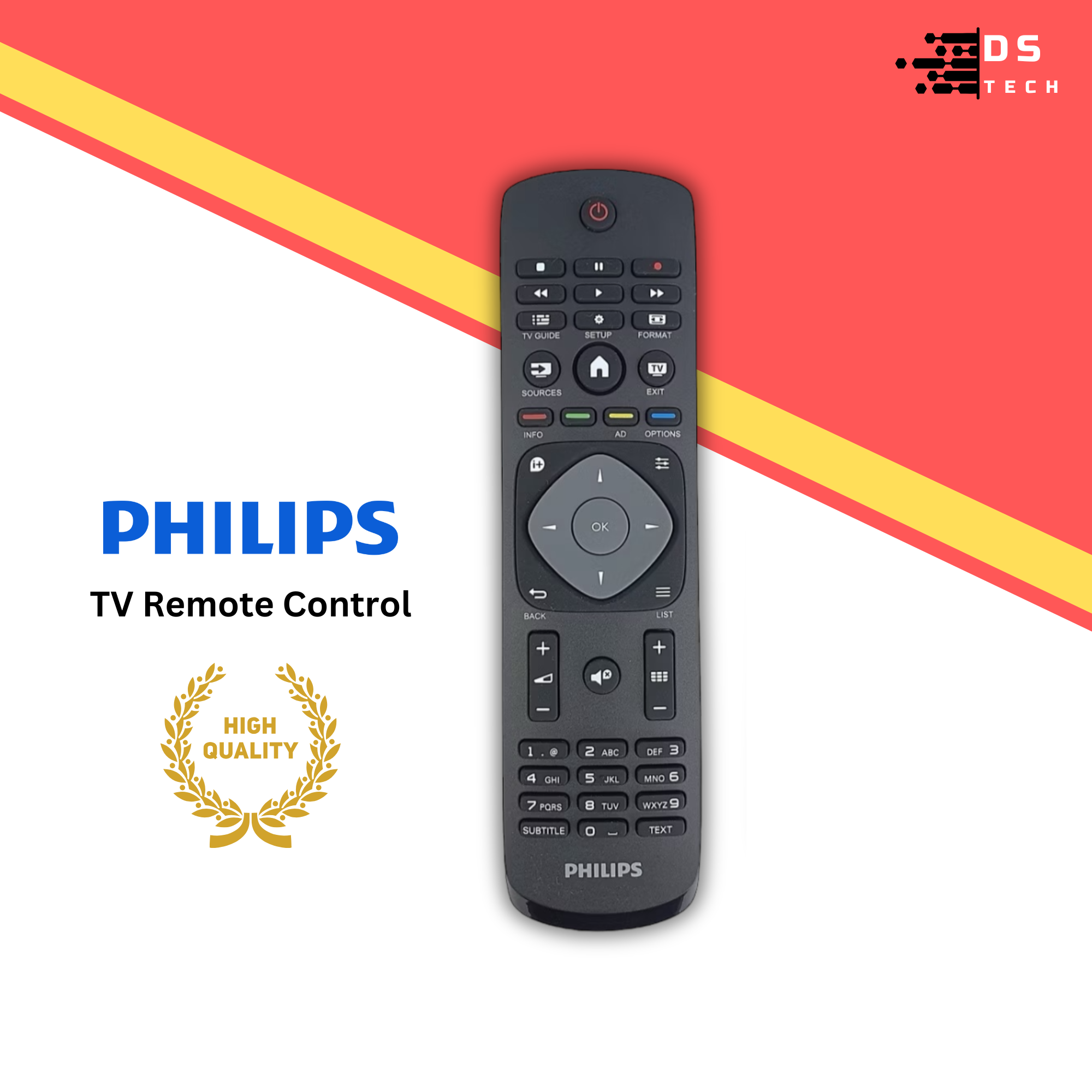PHILIPS SMART TV REMOTE CONTROL **HIGH QUALITY** REPLACEMENT ...