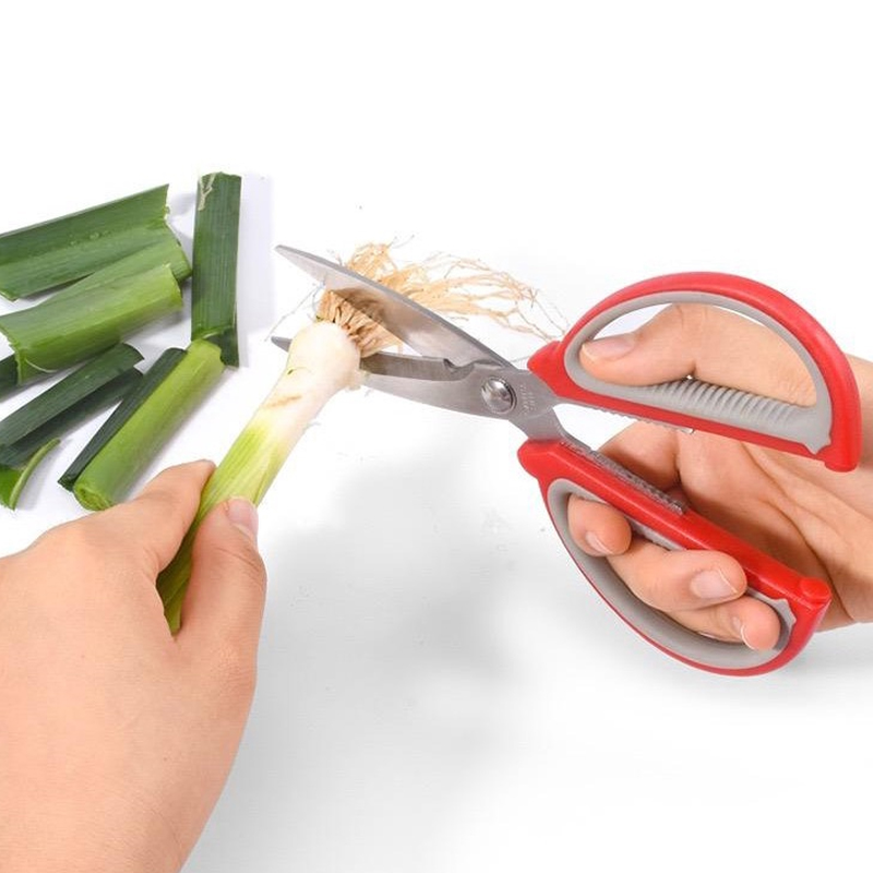 𝐏𝐑𝐎 𝐒𝐍𝐈𝐏𝐒 Stainless Steel Multipurpose Kitchen Scissors Heavy Duty ...