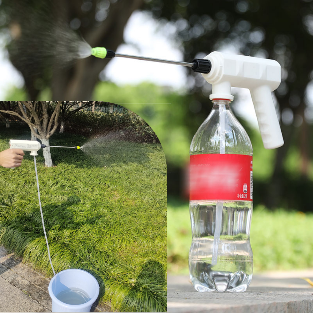 Electric Sprayer Two Adjustable Spray Modes Timer Function Rechargeable ...