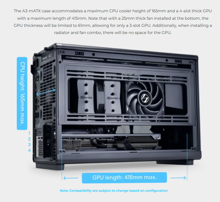 LIAN LI A3 MICRO-ATX PC CASE - BLACK / WHITE / WOOD | MATX CASING ...