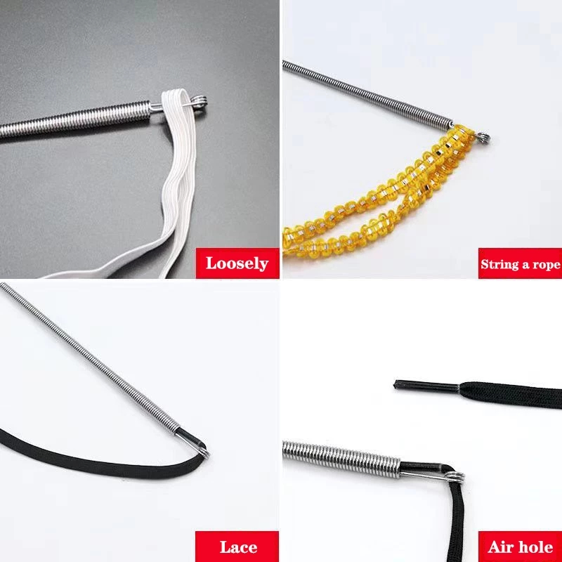 Flexible Rope Threading Tool Multifunctional Spring Drawstring Threader ...