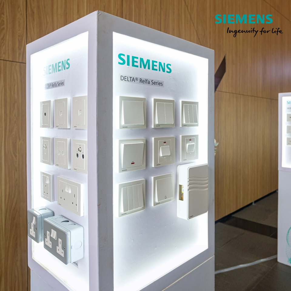 SIEMENS DELTA® Relfa Series Switches & Socket Outlet Switch 13A 15A 20A ...