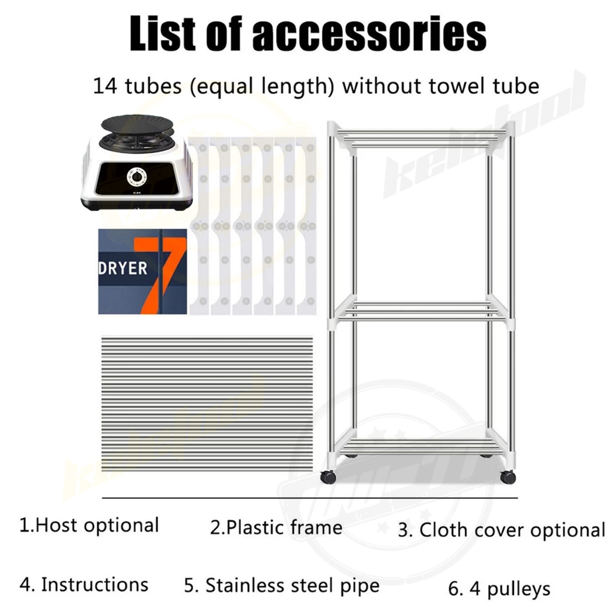 1100W Dryer heat pump Electric Clothes Dryer Warm Air Cloth Dryer small ...