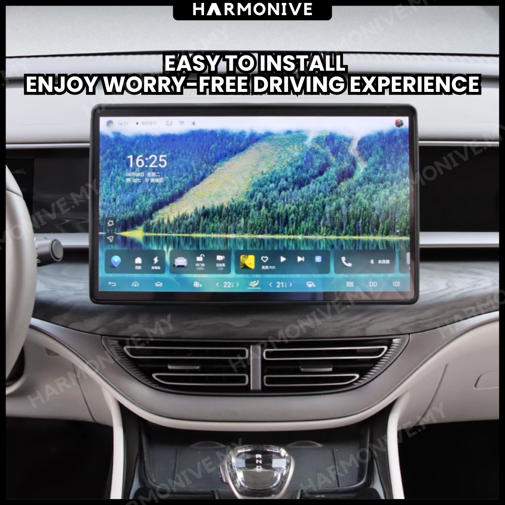 Harmonive Infotainment Screen Silicone Cover Protector BYD Denza D9 ...
