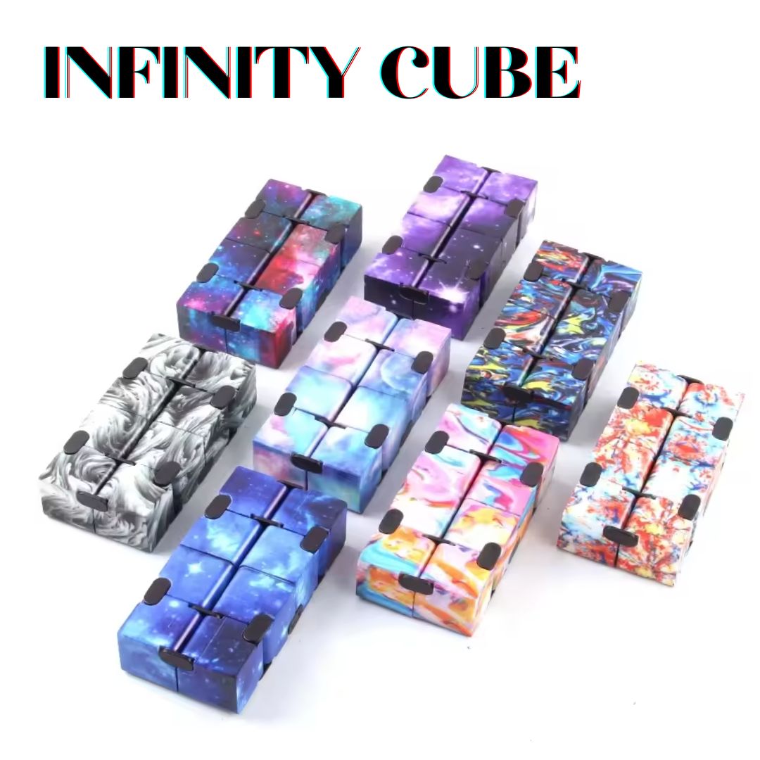 Infinity Cube Galaxy Cube Fidget Stress Relief Magic Cube Rubik's Cube ...