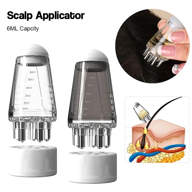 Scalp Applicator Liquid Comb 6ml/8ml Hair Growth Treatment Head ...