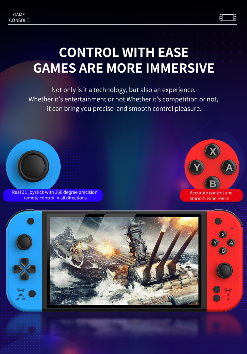 🇲🇾🔥PSP G90 Game Console 7 Inch Support PSP, PS 1 & Retro Handheld Game ...