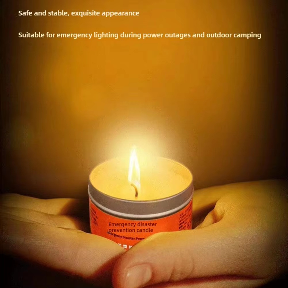 Emergency Candles Disaster Prevention 26 to 30 Hours Burning Household ...