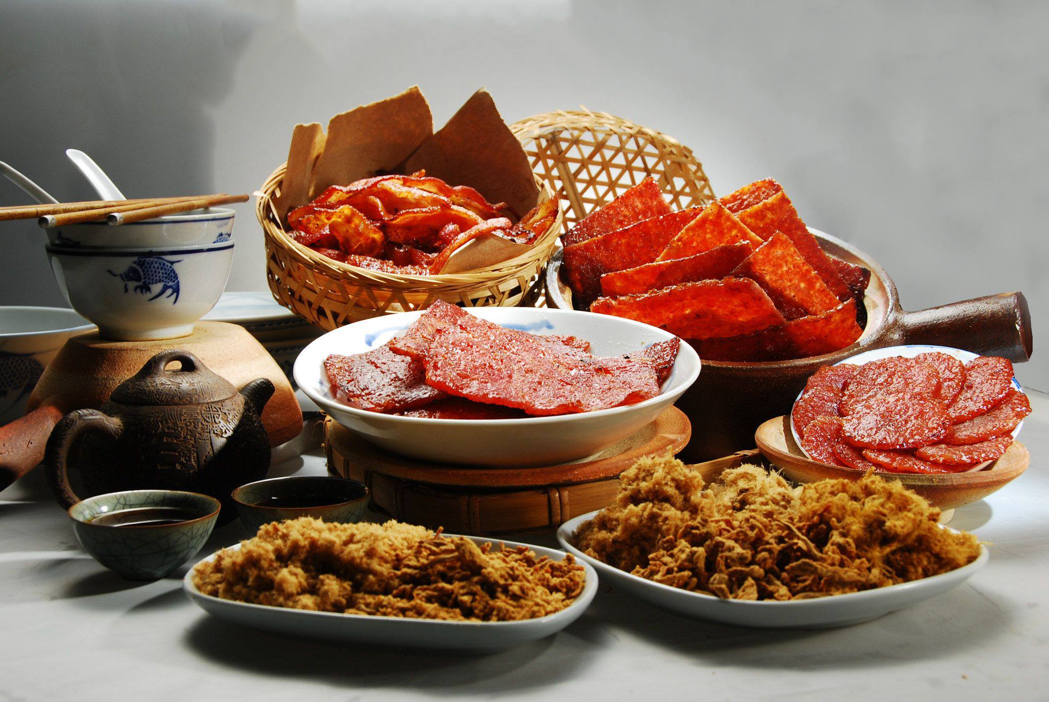 Loong Kee Chicken Floss Pork Floss Pork Fluff 龙记猪肉松 #龙记猪肉松 100g/ 250g ...
