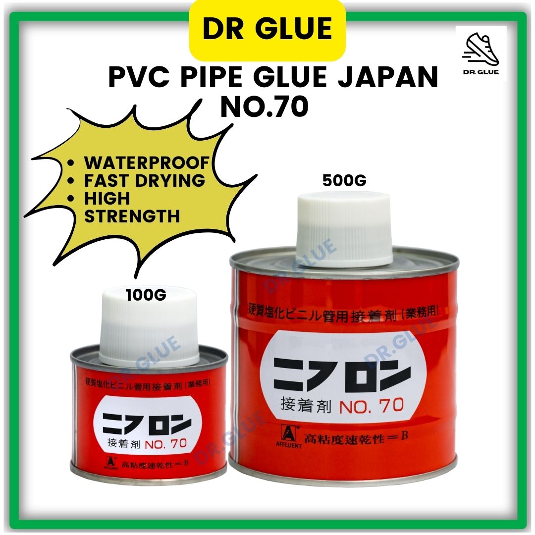DR GLUE | Japan NO-70 PVC Pipe Glue 500g | NO-60 Gam Paip Heavy Duty ...