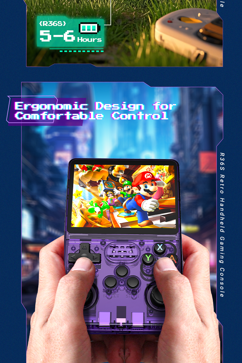 Kiumo r36s R36H retro game console gameboy original gameboy for kids ...