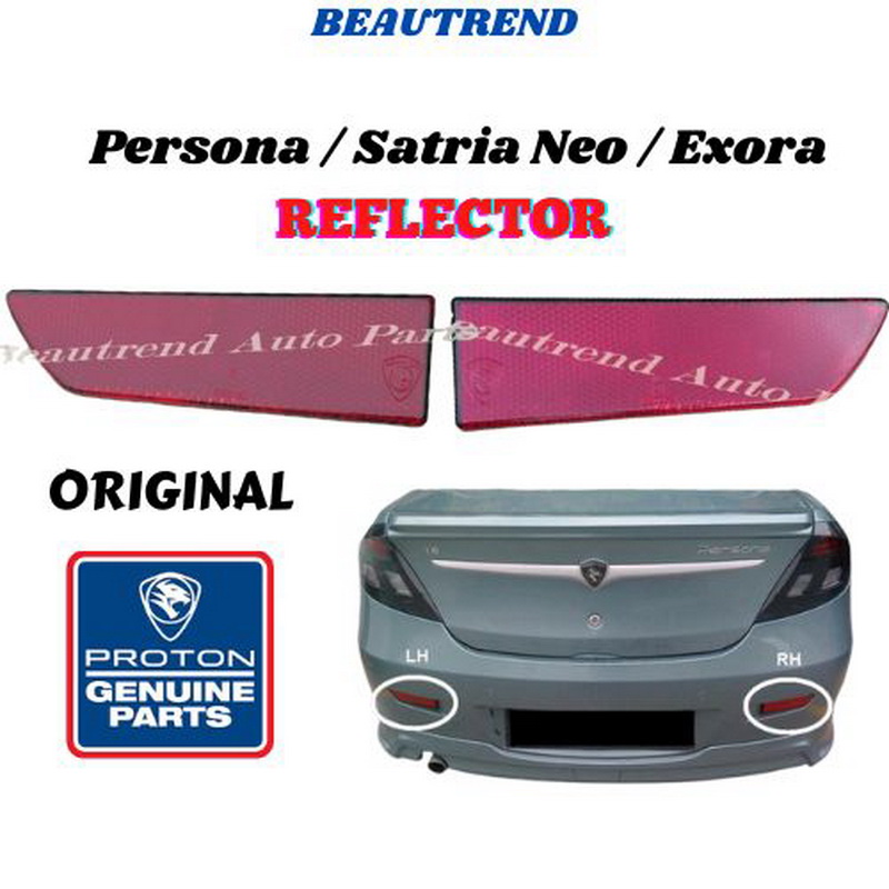 Proton Persona Satria Neo Exora Rear Bumper Reflector Original Lampu ...