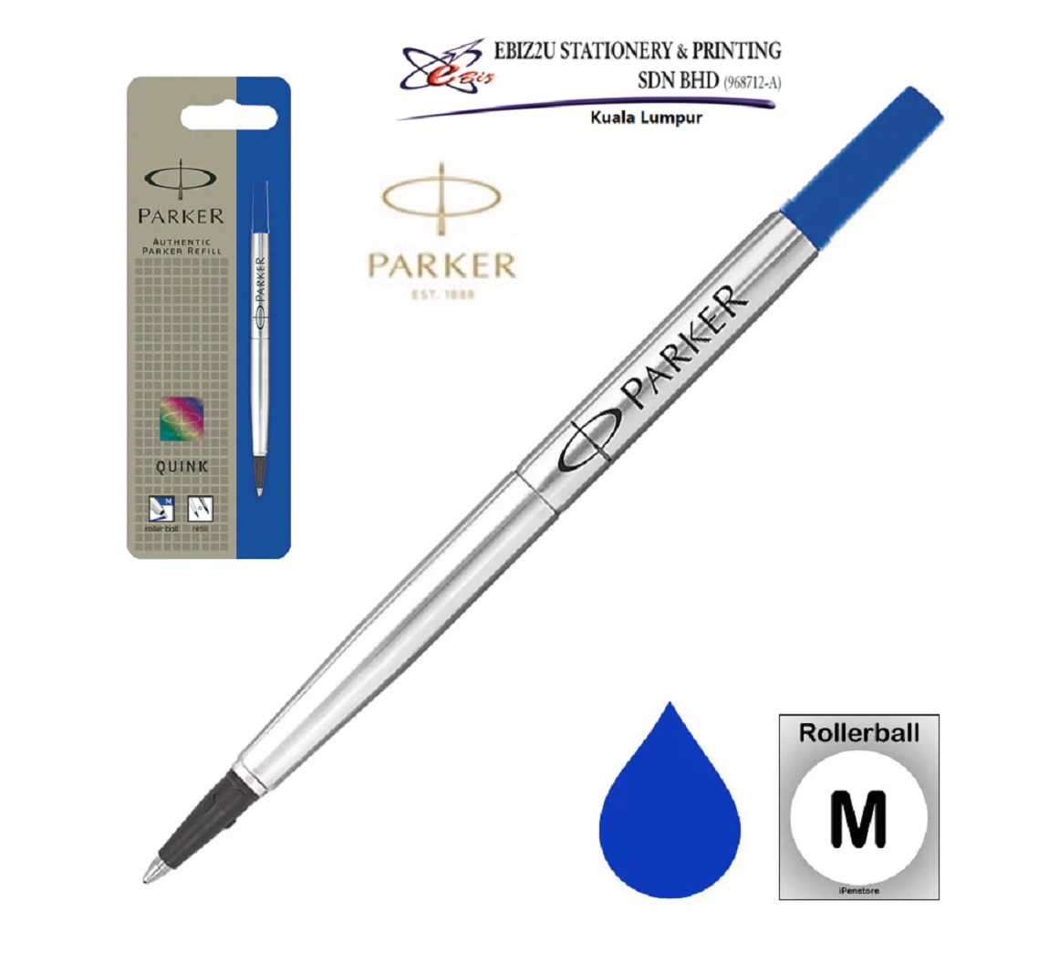 Parker Roller Ballpoint Refill Blue Medium 0.7mm | Shopee Malaysia