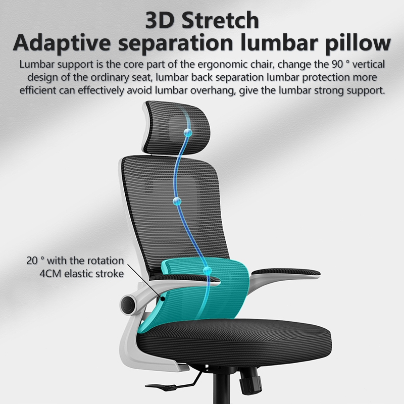 🔥Ready Stock🔥Ergonomic Chair Office Chair Foldable Gaming Chair ...
