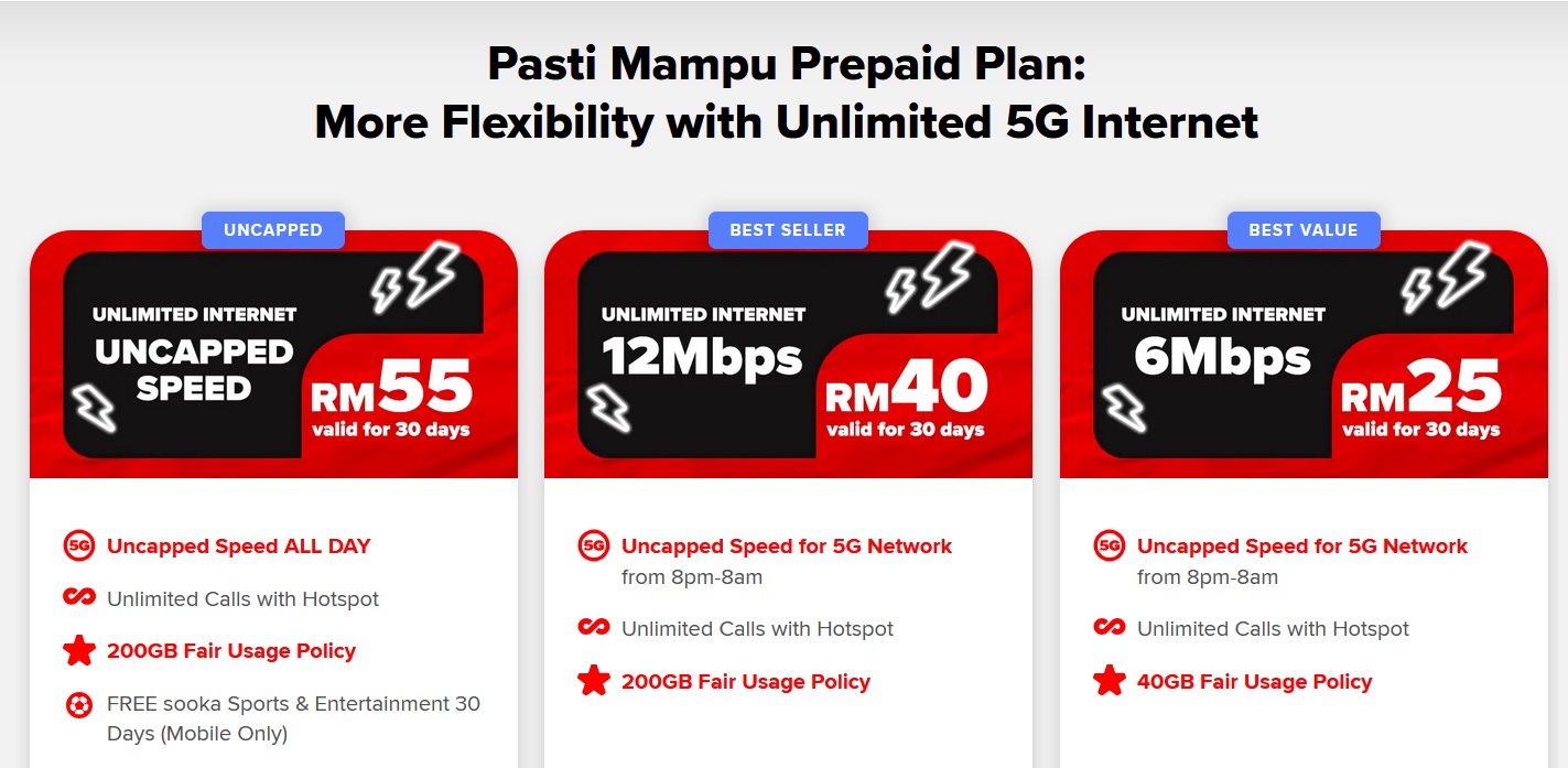 Hotlink UNLIMITED Internet and Call 5G Prepaid Sim | Shopee Malaysia