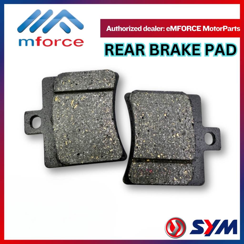 SYM HUSKY 150 FRONT REAR DISC BRAKE PAD SET 4510B-VXA / 43105-D21 ...