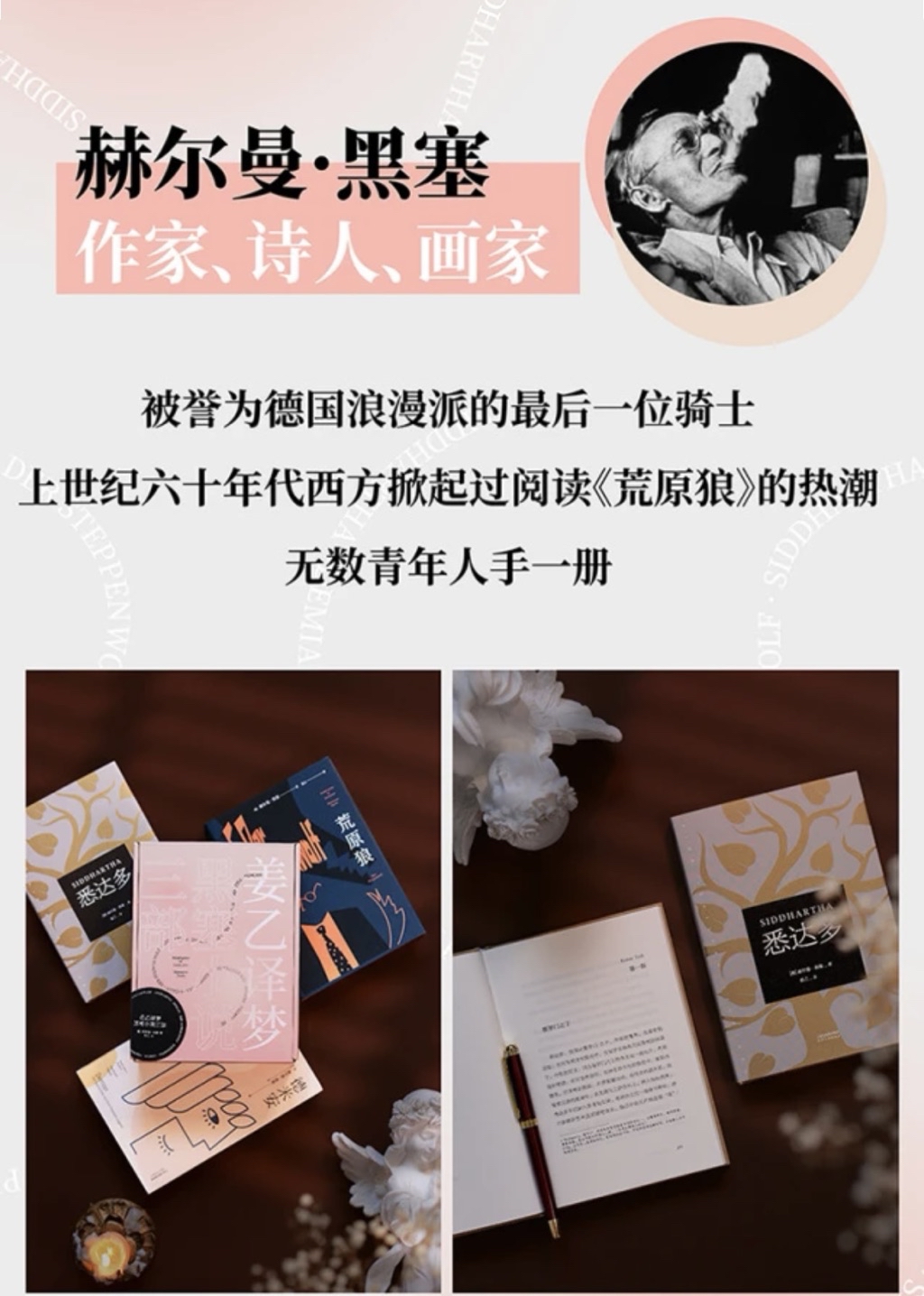 有风书店/正版现货】[德]黑塞《悉达多》《德米安》《荒原狼