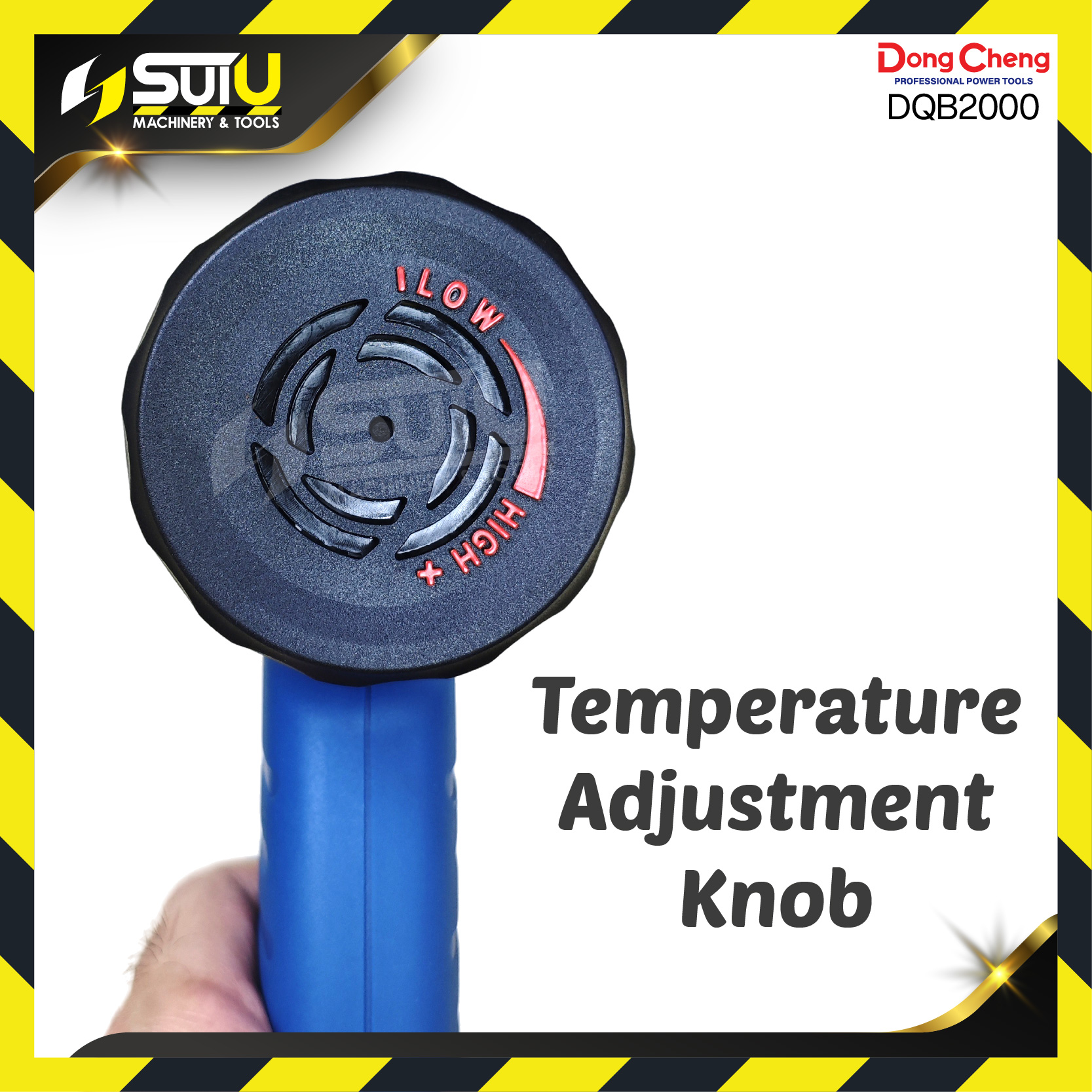 DONG CHENG DQB2000 Penyedut Haba / Heat Gun / Hot Air Gun 2000W ...