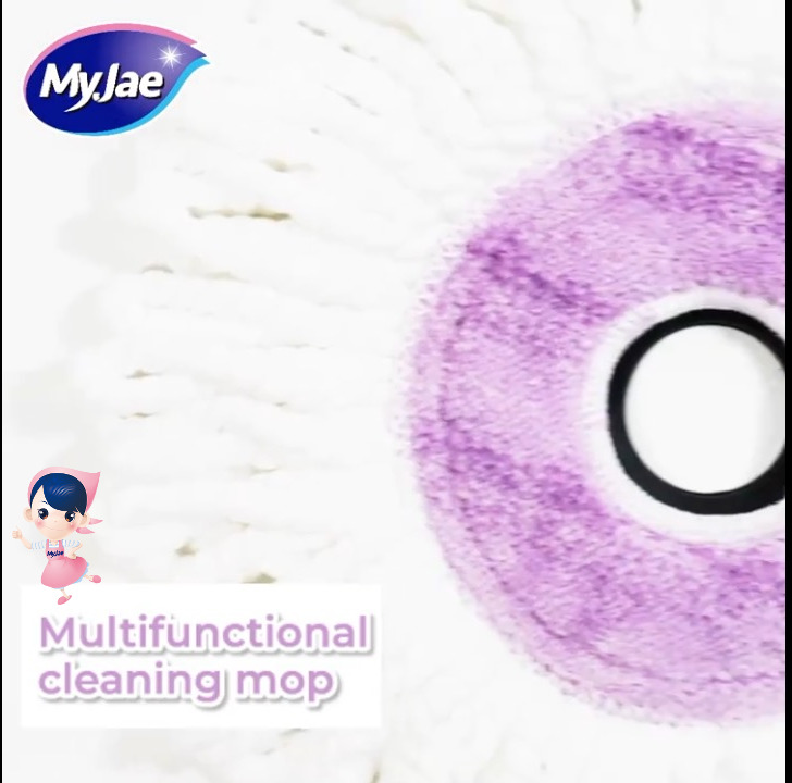 MyJae Single Bucket Spin Mop Lantai Moden Mop Save Place | Shopee Malaysia