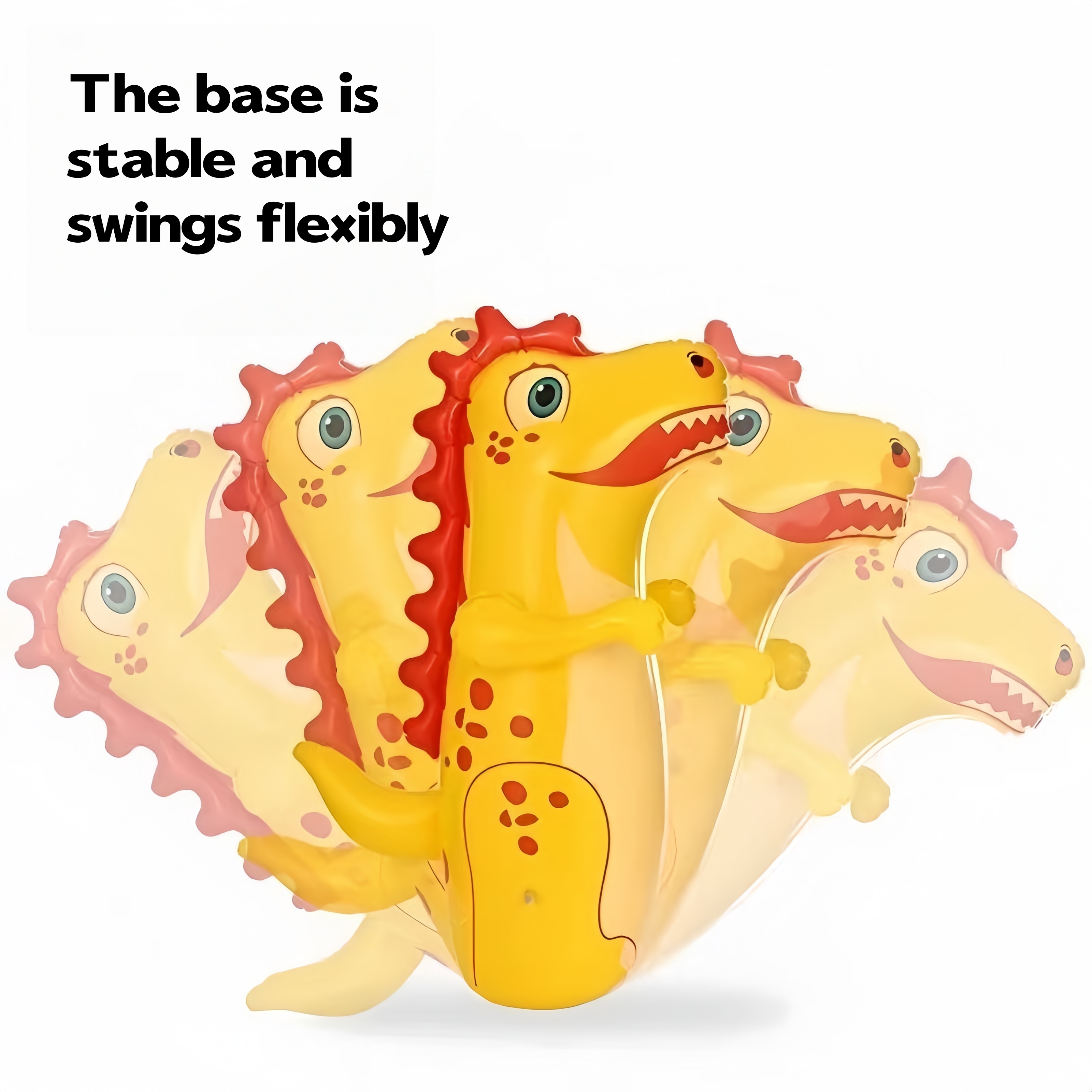 [Hot] Inflatable Dino Punch Toy / Wobbly Rock & Return Action / Kids ...