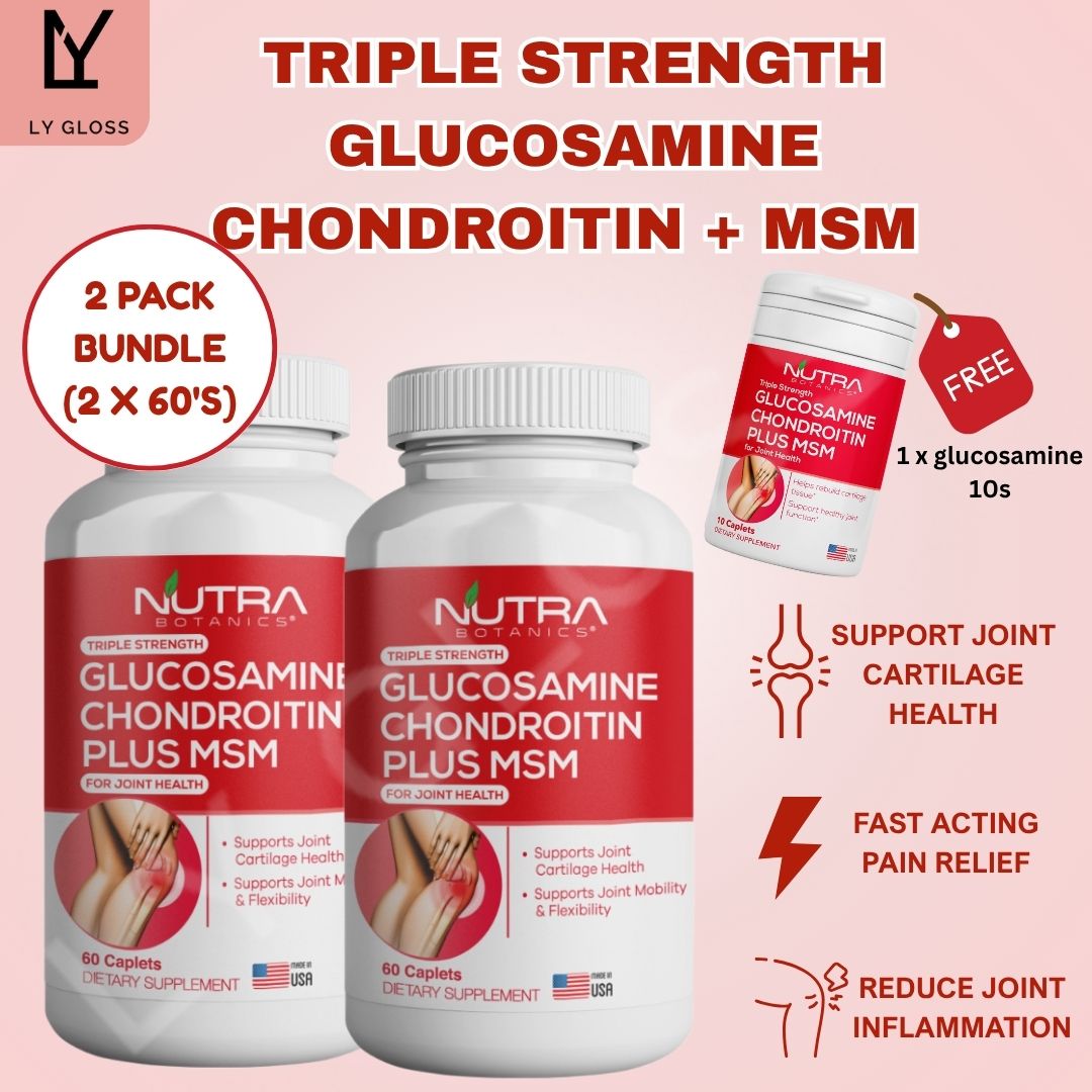 [TWIN PACK] NB Glucosamine Chondroitin MSM Triple Strength - Joint ...