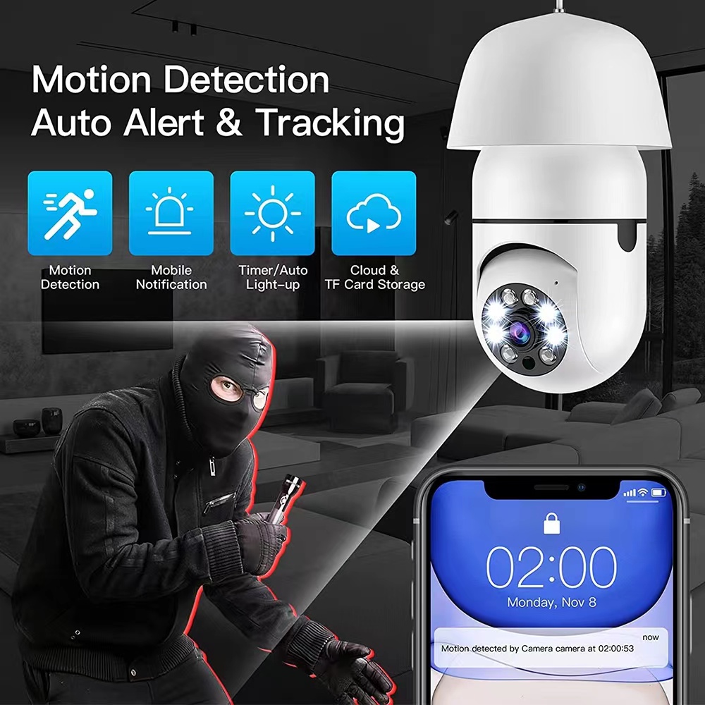 V380 Pro CCTV Camera Wireless HD 1080P Network Security Home Two Way ...