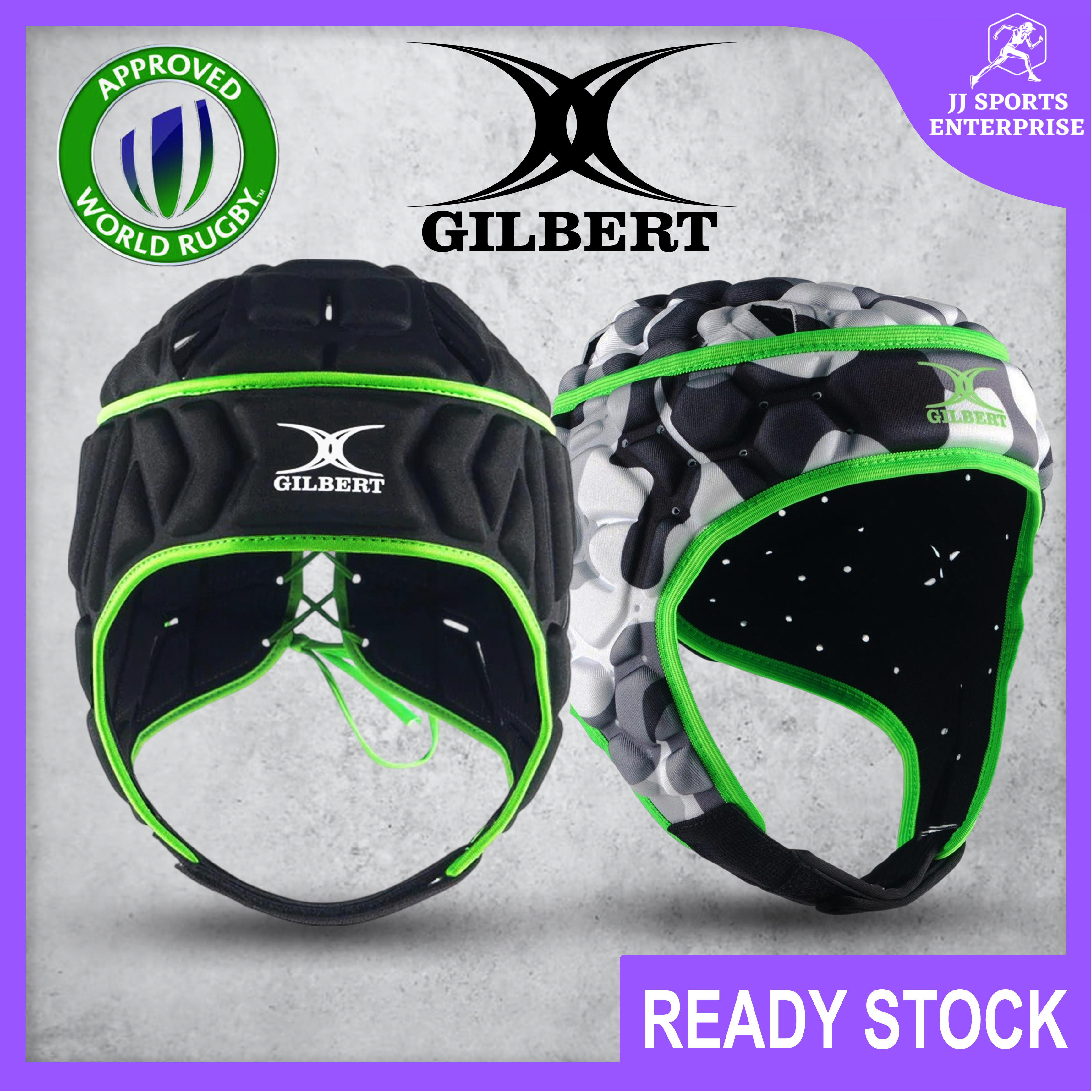 Gilbert Vapour 5-25 Rugby Senior Size Head Guard Headguard Goalkeeper ...