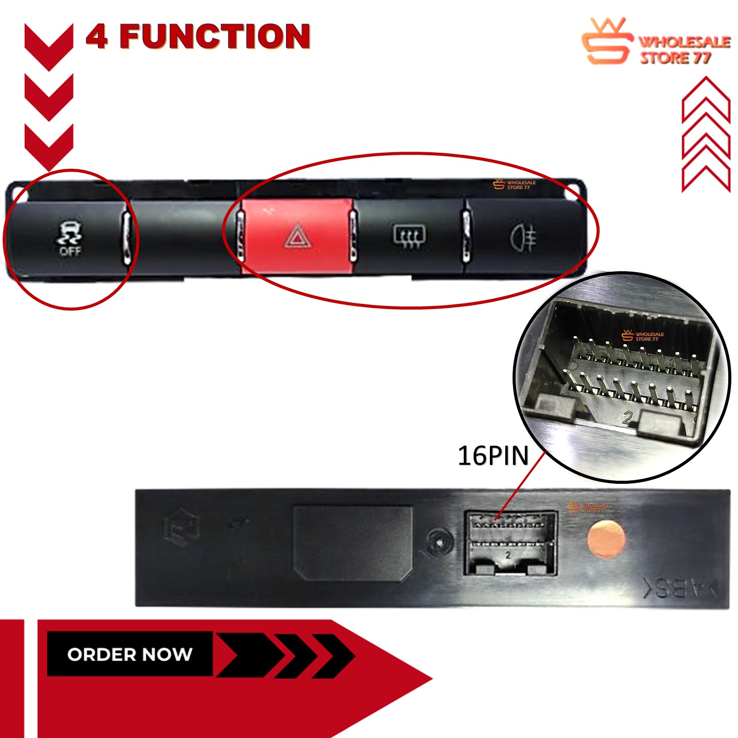 ORIGINAL | PROTON EXORA CPS / EXORA BOLD CENTER SWITCH Suis Tengah ...