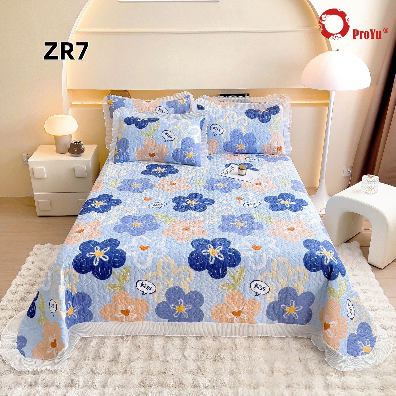 PROYU CADAR PATCHWORK ROPOL SET / CARDAR PATCHWORK ROPOL 3IN1 Set Queen ...