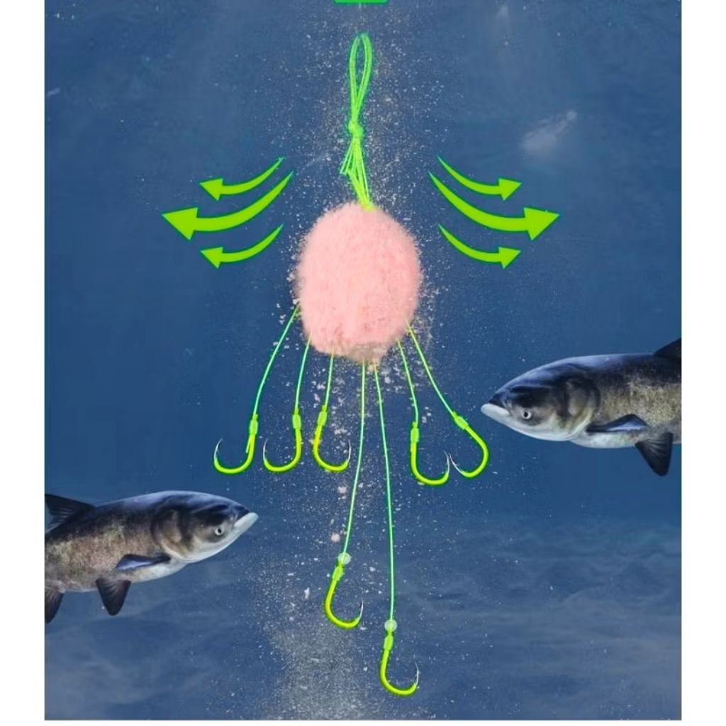 Ready Stock Mata Boom ROHU TALAPIA luminous hook | Shopee Malaysia
