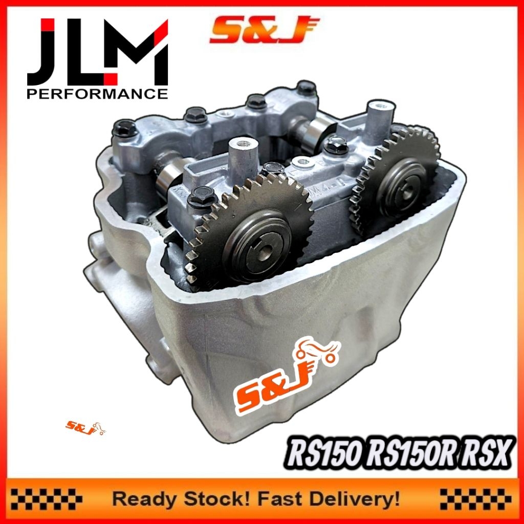 JLM HONDA RS150 V1 V2 RS150R RSX STD CYLINDER HEAD SET COMPLETE ...