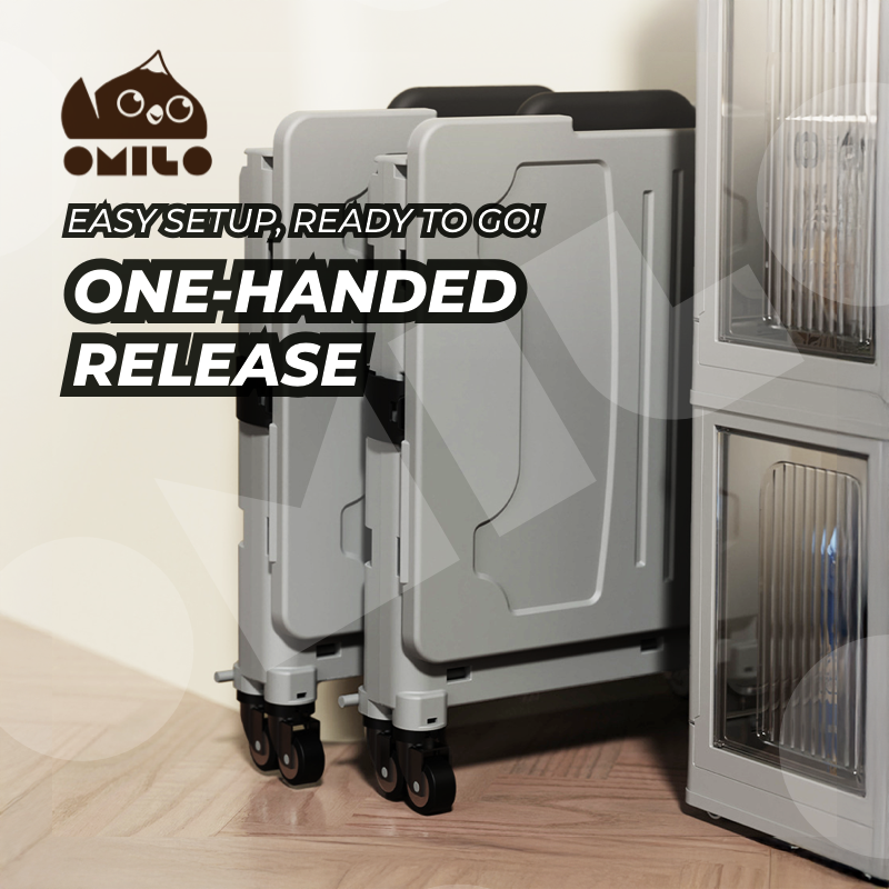Omilo Trolley Shopping Cart Waterproof Troli Foldable Climber Trolley ...