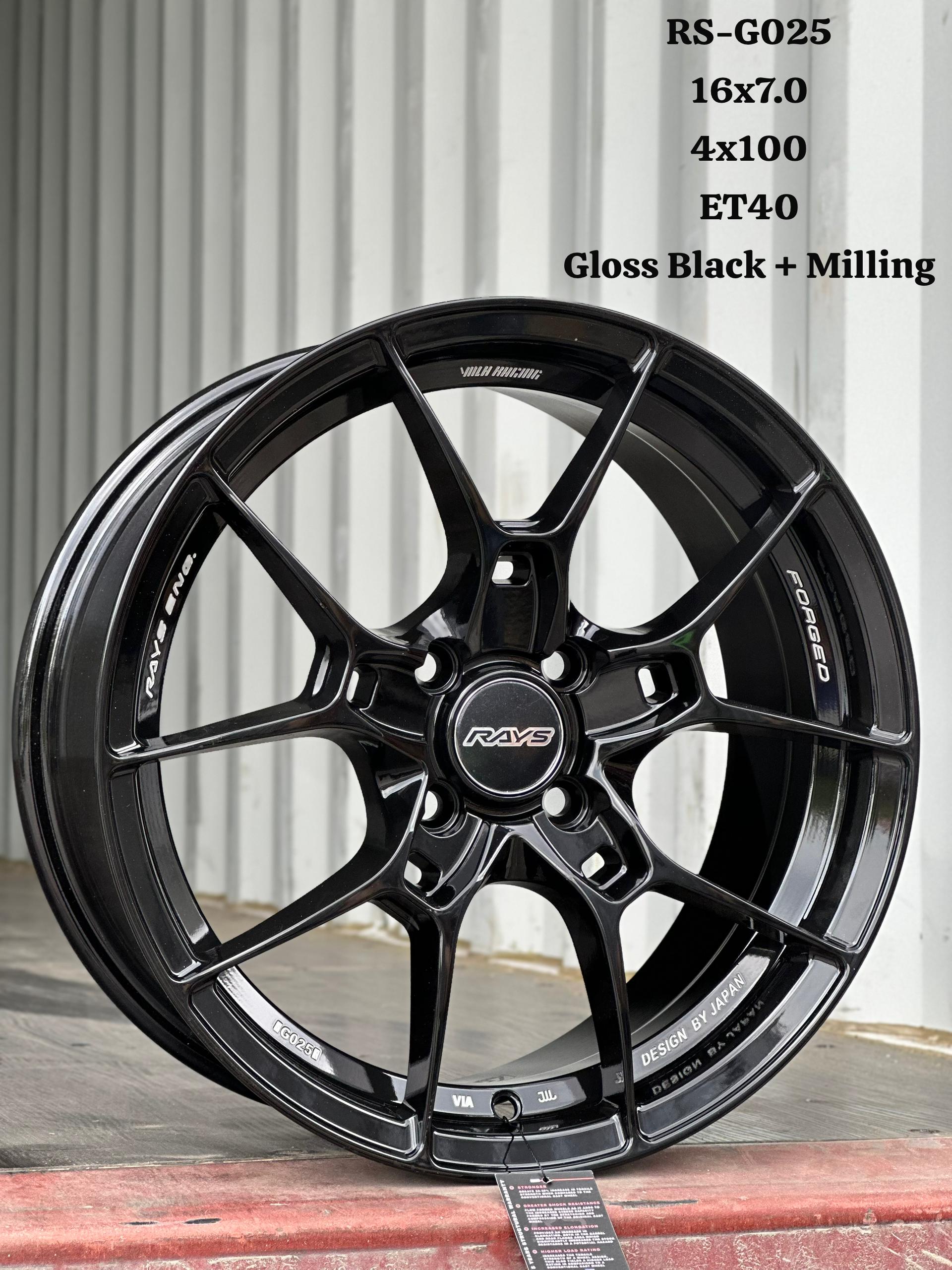 RS PERFORMANCE G025 16X7JJ (FLOW FORMING BY FTRS) SPORT RIM/RIM KERETA ...