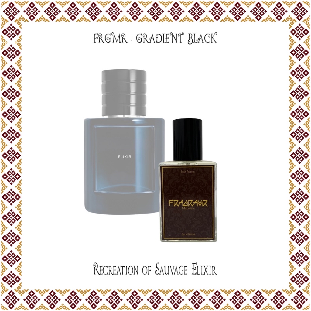 FRAGRAMR GRADIENT BLACK - 30ML EDP RECREATION PERFUME | Shopee Malaysia