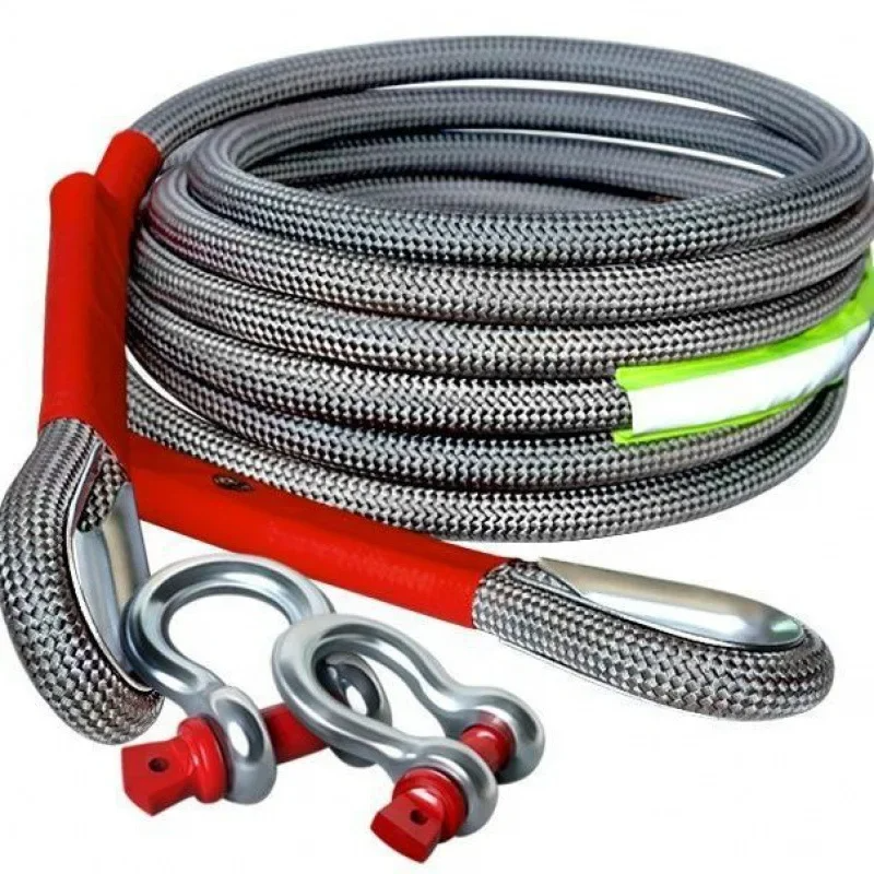 New Car Towing Rope Offroad Vehicle Can Tow 20 Tons of Rescue Rope
