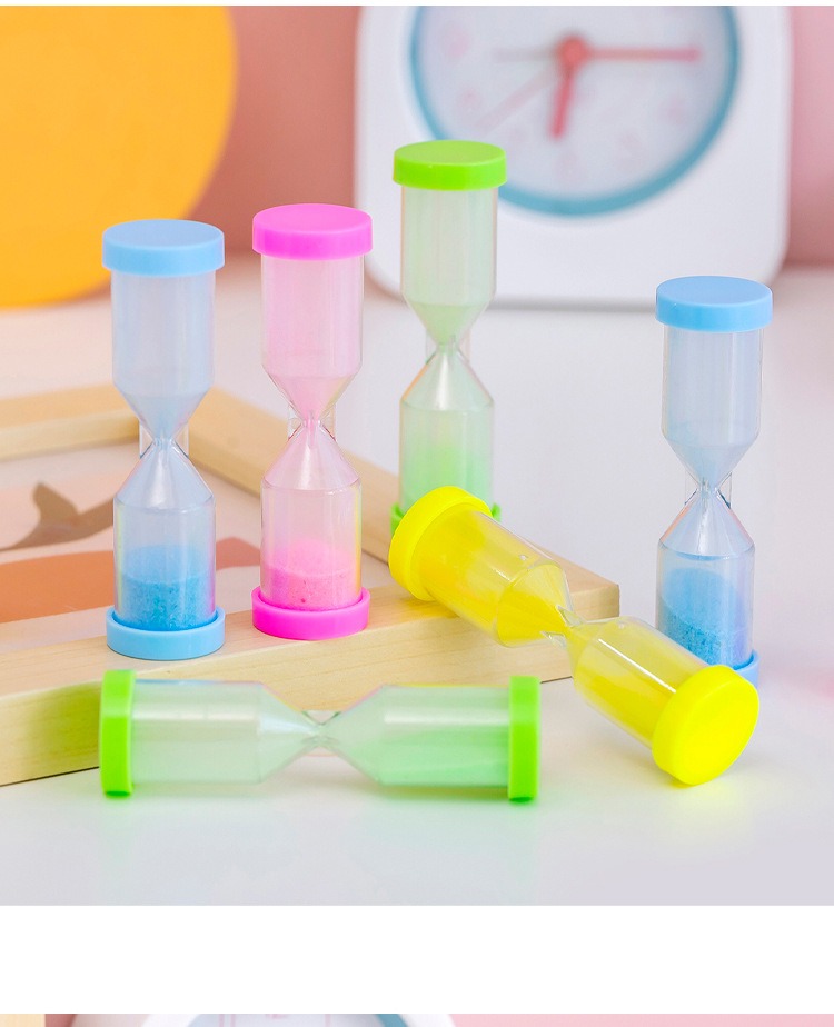 Colorful Anti-fall Plastic Mini Hourglass Mini Creative Sandglass Small ...