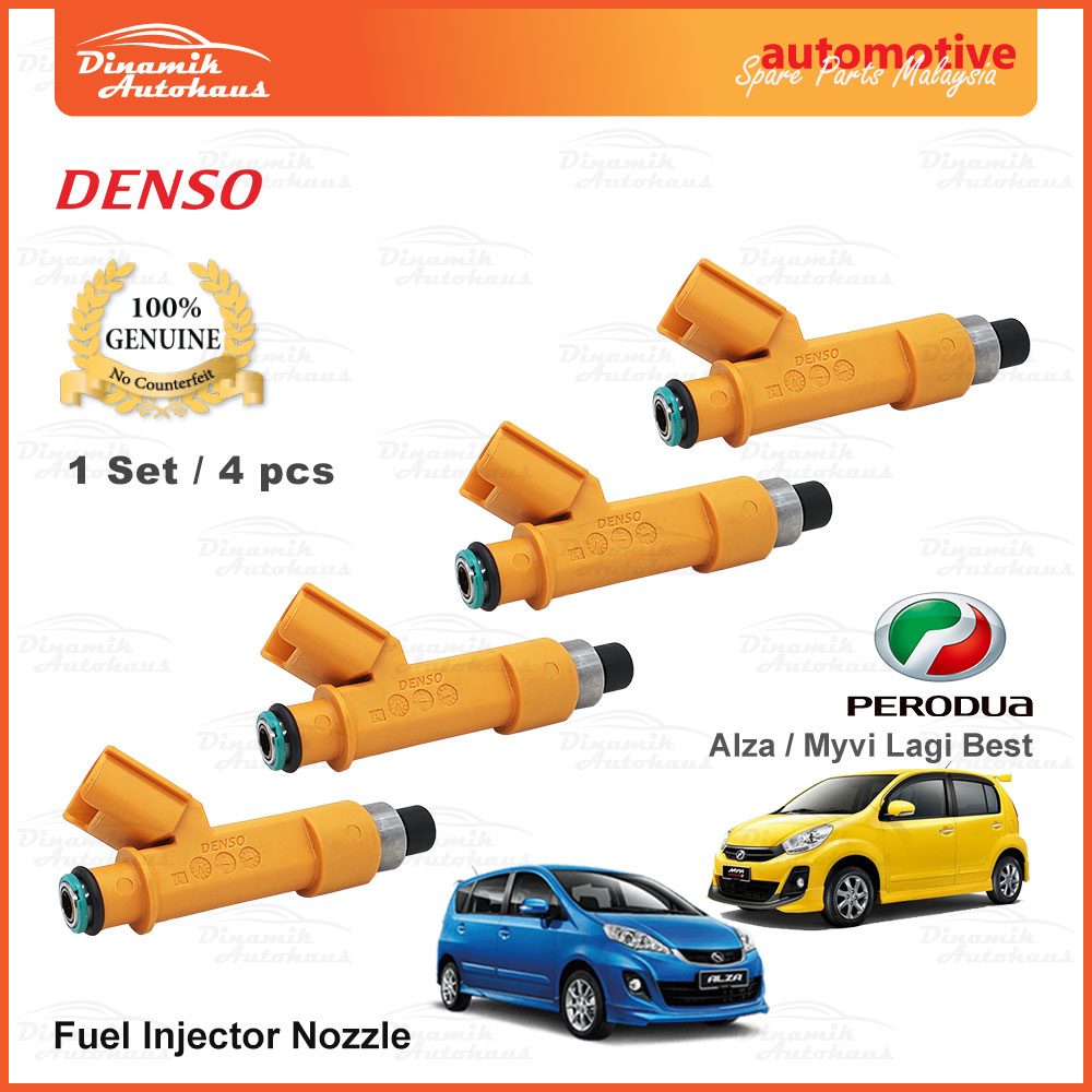 Perodua Alza / Myvi Lagi Best Car Fuel Injector Nozzle DENSO Original ...
