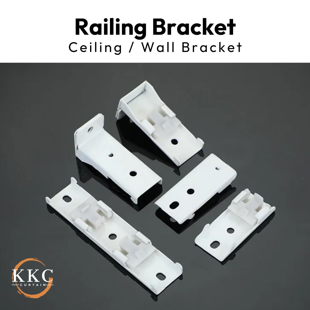 KKC Silent Track DOUBLE Aluminium Curtain Rail/Rail Langsir Premium ...