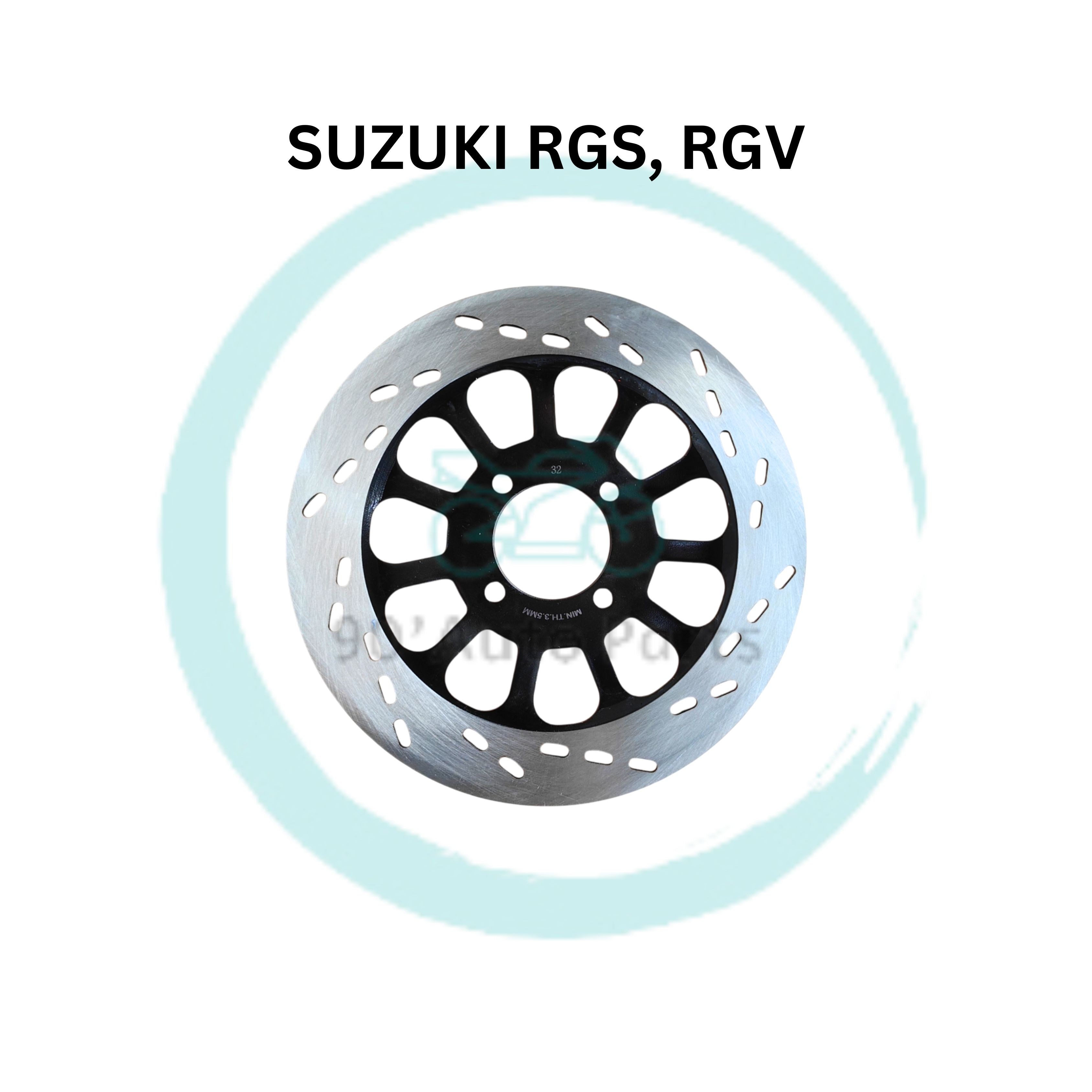 MOTORCYCLE SUZUKI RG SPORT 110 RGS 110 RGV 120 BRAKE DISC PLATE BRAKE ...