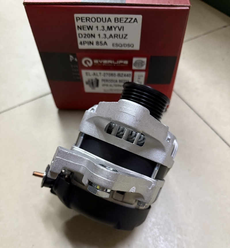 PERODUA BEZZA 1.3 MYVI D20N 1.3 ARUZ 4IN 85A ALTERNATOR 27060-BZ440 ...