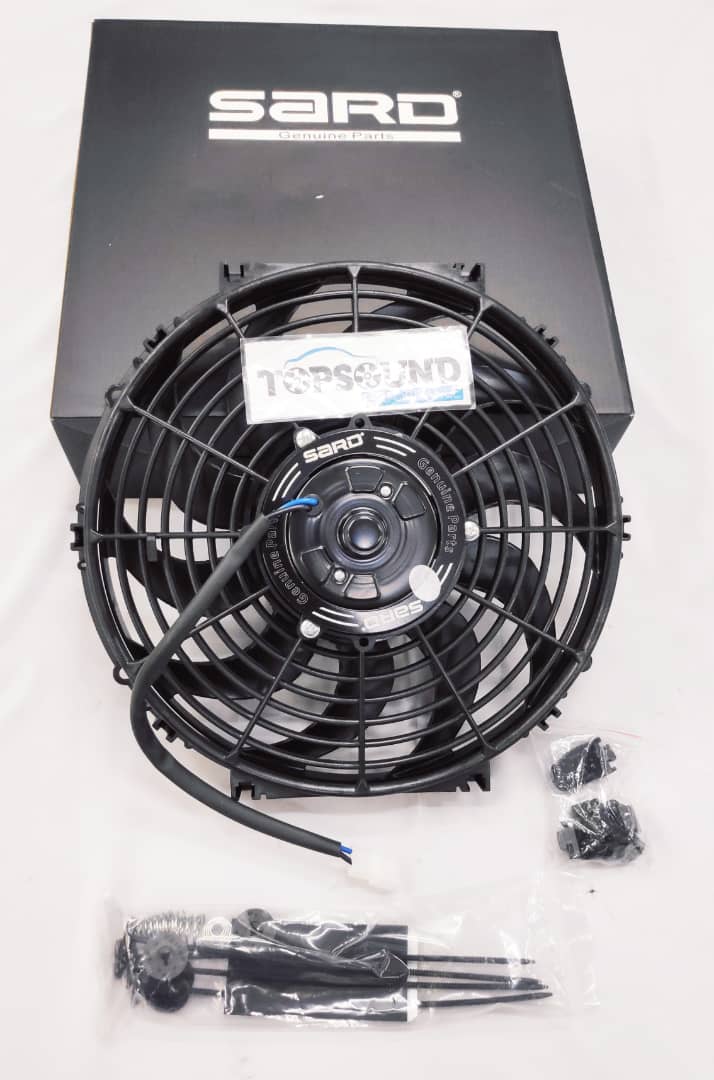 SARD TURBO SPEED RADIATOR FAN 245W (12 INCH)(Push or Pull type ...