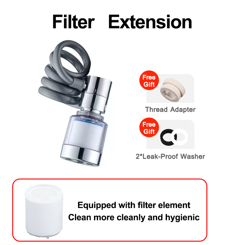 Sink Faucet Spring extender pipe Kitchen Sink Water tap spray head Tap ...