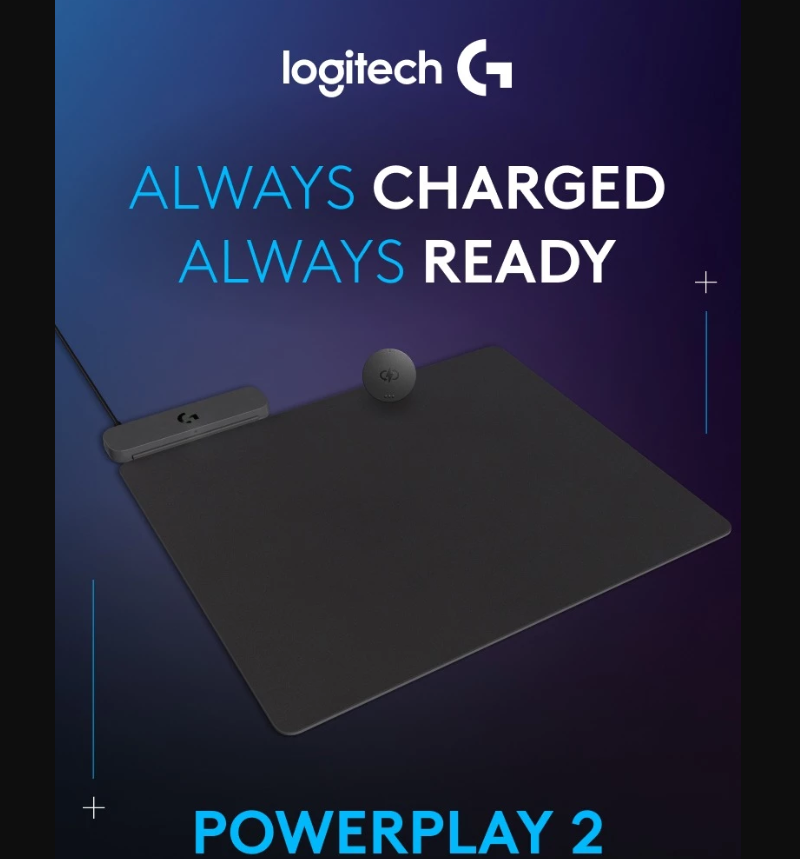 Logitech G POWERPLAY 2 Wireless Charging Mouse Pad | Compatible ...