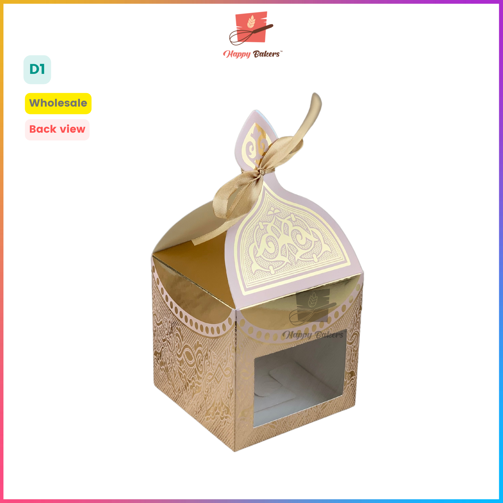 Hari Raya Golden Gift Box For Kukis Biskut Kek Hadiah Cakes Cookies ...