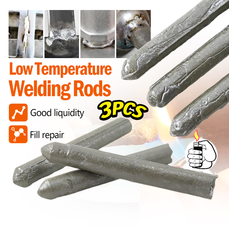 3Pcs Low Temperature Easy Melt Aluminum Welding Rods / Practical Weld ...