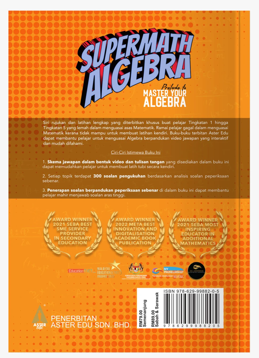 [FUNBOOK] Supermath Algebra Master Your Algebra Dwibahasa Tingkatan 1-5 ...