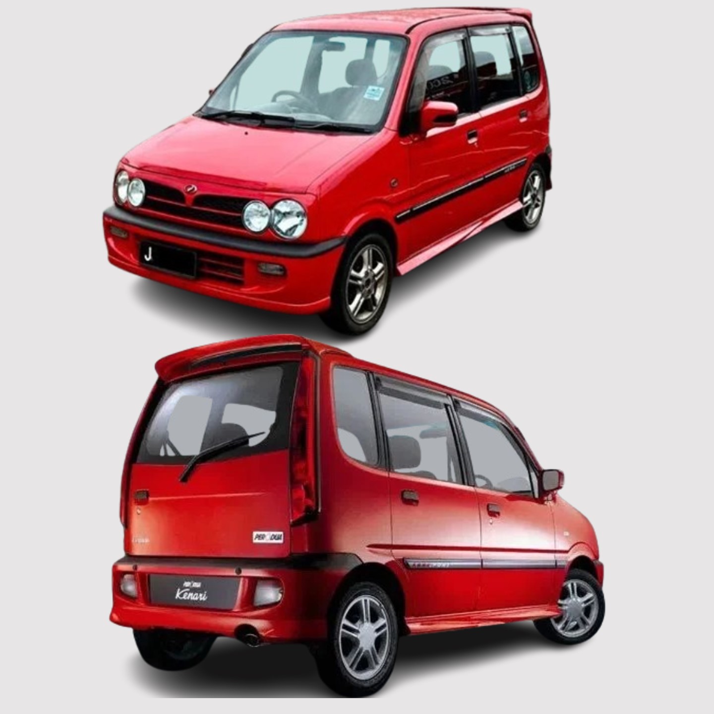 ORIGINAL DAIHATSU PERODUA KENARI 2000-2009 ALL MODEL ROOF MOULDING ...