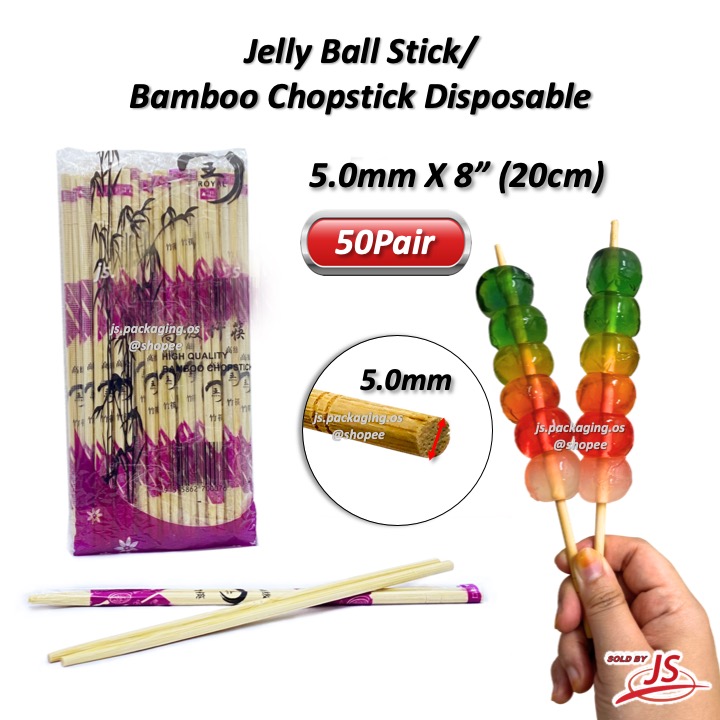 Jelly Ball Stick 40 PAIRS / 80pcs Stick of 4.5mm X 8