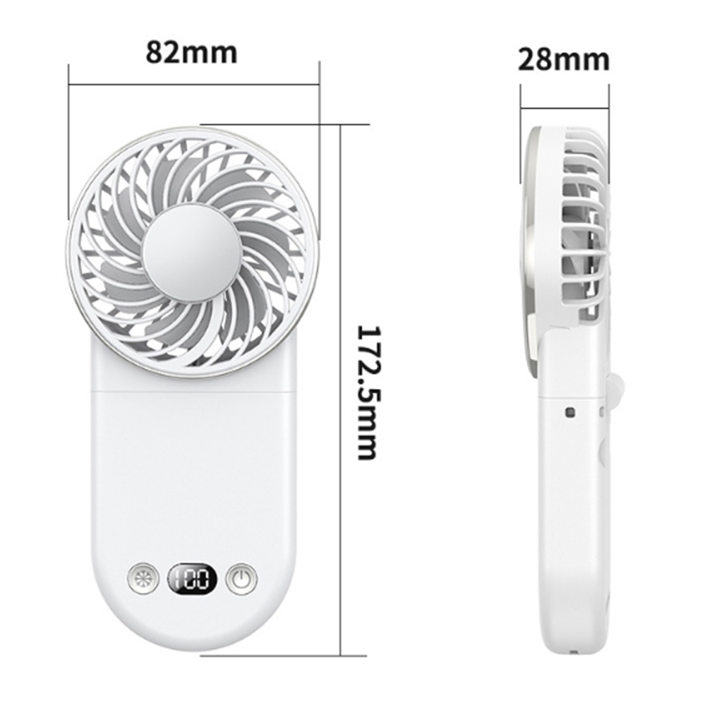 Handheld Cooler Fan Neck Portable Bladeless Mini Fans Recharable With ...